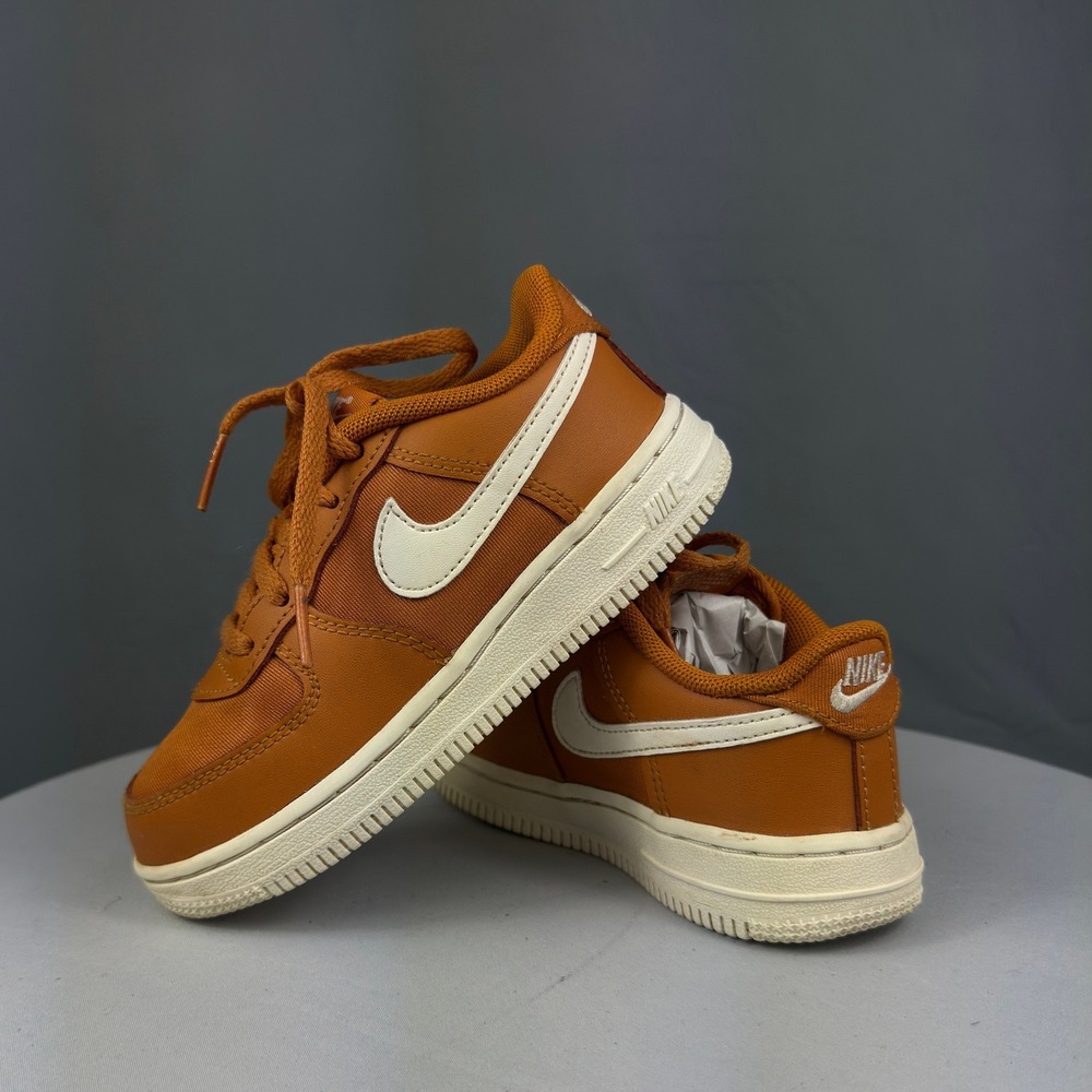 Nike Force 1 LV8 2 TD Toddler Size 10C Monarch Canvas Casual Shoes DX1886-800